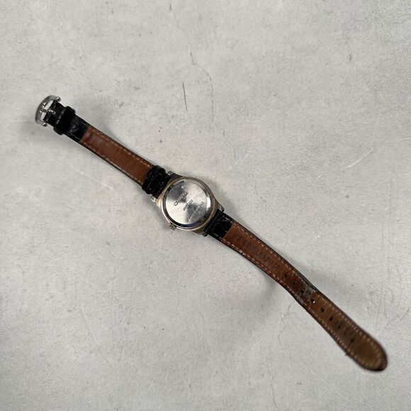 Carriage Timex Watch Womens 24mm Date Indiglo White Dial Silver Tone New Battery - Picture 6 of 11